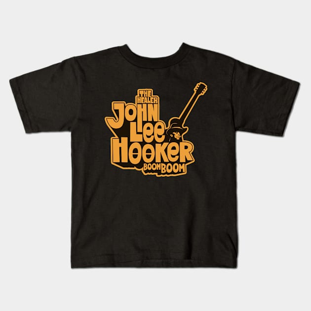 John Lee Hooker 'The Healer' Shirt Kids T-Shirt by Boogosh